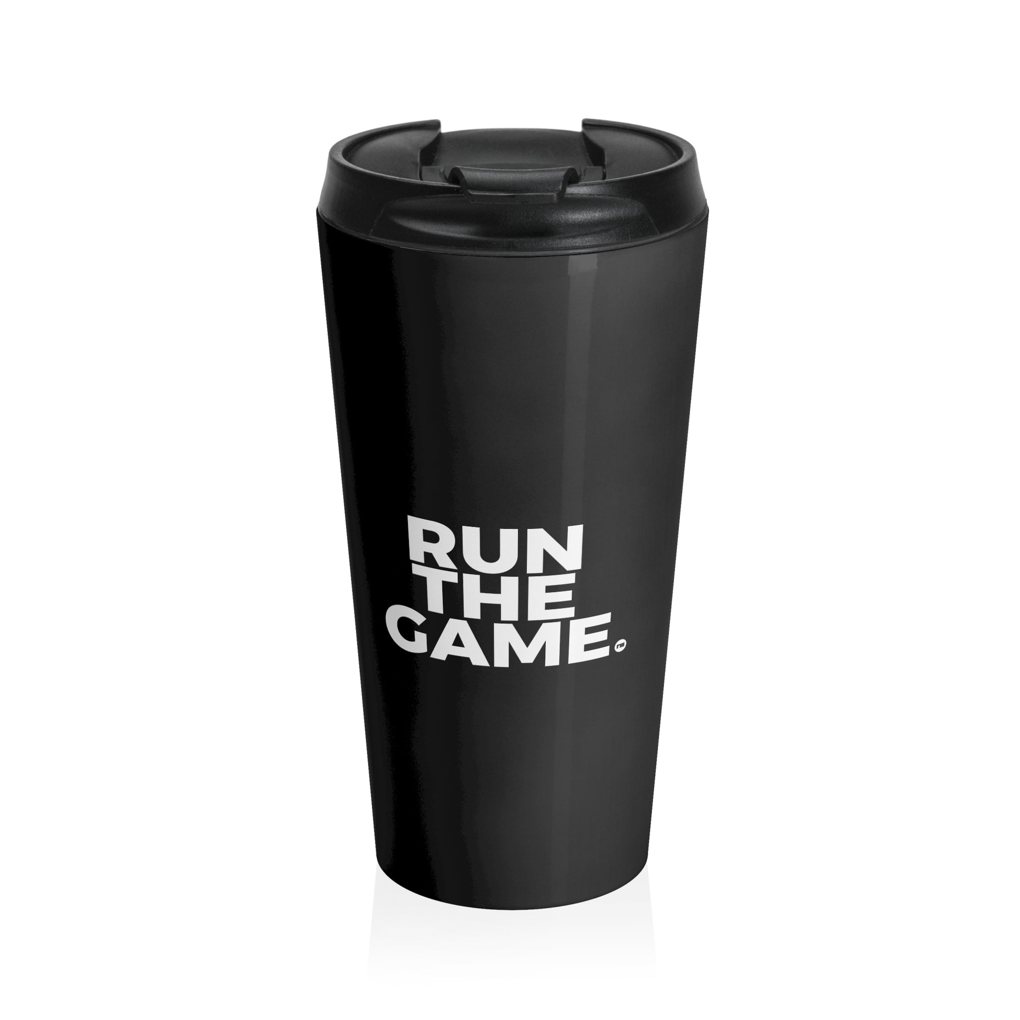 Run The Game Stainless Steel Travel Mug