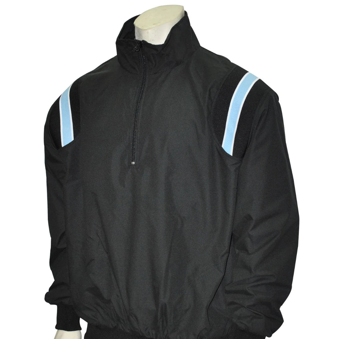 Smitty Long Sleeve Microfiber Shell Pullover Jacket with Half Zipper