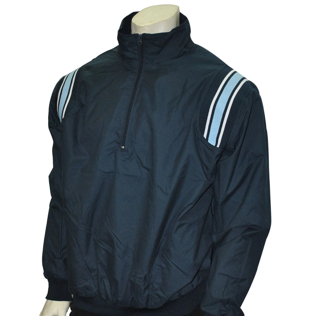 Smitty Long Sleeve Microfiber Shell Pullover Jacket with Half Zipper