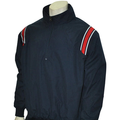 Smitty Long Sleeve Microfiber Shell Pullover Jacket with Half Zipper