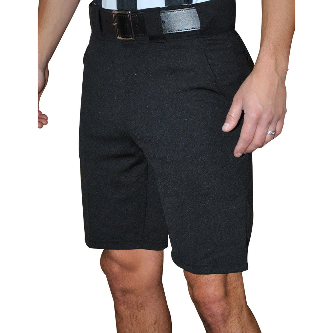 Smitty Premium Knit Polyester Football Shorts with Non-Slip Silicone Gripper Waistband