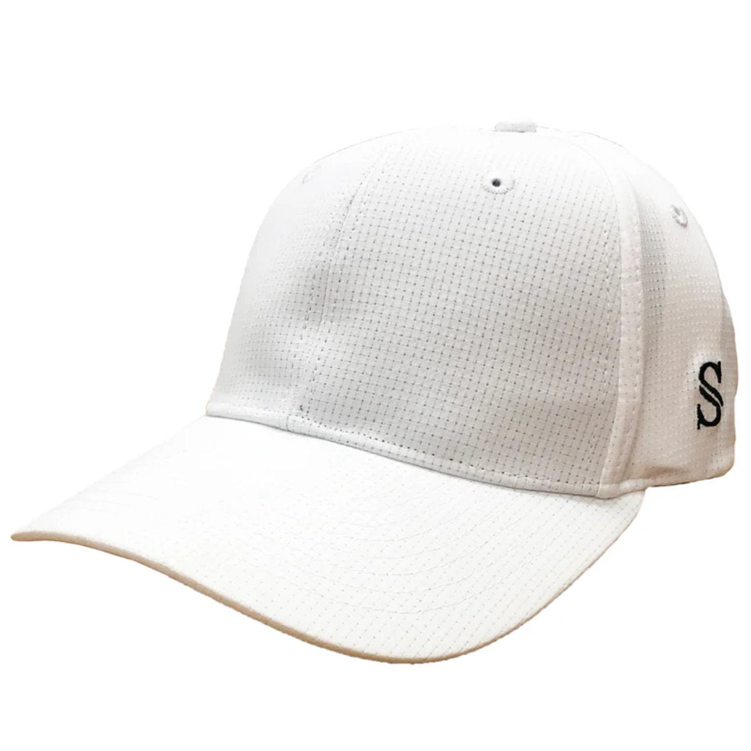 Smitty - Performance Flex Fit Hat - Solid White