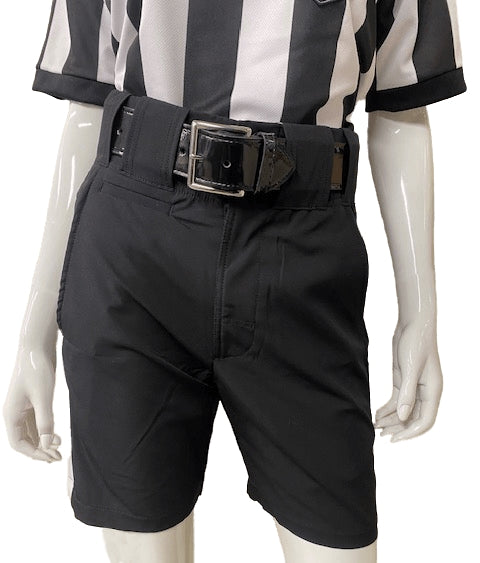 NEW Honig's Lightweight Poly/Spandex Football Short Black w/White Stripe