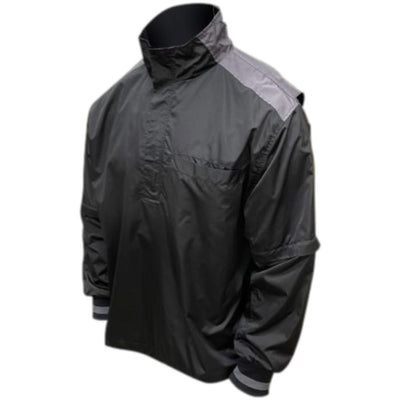 K22 - Honig's 1/4 Zip Pullover Convertible Jacket W/ Grey Shoulder Bar