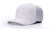 Richardson Flex-Fit Football/Lacrosse Officials Hat - Black w/ White Piping and All White