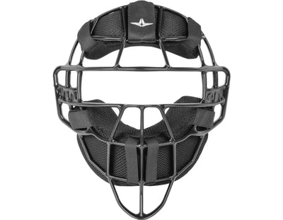 All-Star S7 Axis™ Magnesium Umpire Mask Matte Black with Standard Harness